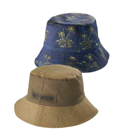 Aloha H-D® Bucket Hat -Vändbar