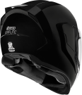 HELMET AFLT BLACK MD