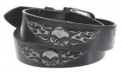 Harley-Davidson® Men's Embossed Highway To Hell Leather Belt