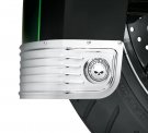 Willie G Skull Fender Skirt Medallions - Chrome