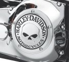Willie G Skull Derby Cover - Chrome