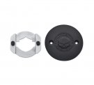 Willie G Skull Right Side Medallion - Black