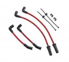 Softail Screamin' Eagle 10MM Phat Spark Plug Wires - Red
