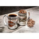 HD Ceramic Cup Chrome Vintage Motorcycle