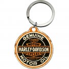 HD NYCKELRING rund oil
