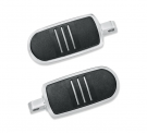 Streamliner Footpegs - Black / Chrome