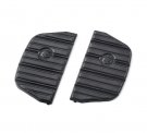 Willie G Skull Passenger Footboard Inserts - Black