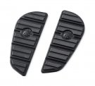 Willie G Skull Passenger Footboard Inserts - Black