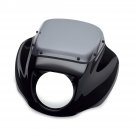 Vivid Black Softail Quarter Fairing