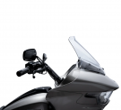 Wind Splitter 12 in. Windshield LIGHT SMOKE