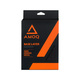 AMOQ 100% Merino Underställströja Grå/Orange - Herr