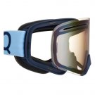 AMOQ Vision Vent+ Magnetic Skoterglasögon Light Blue/Navy - Blue Mirror