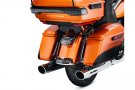 Layback LED Tail Lamp - International - Smoked Lens with Clear License Plate Lamp
