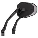 HIGHSIDER pro Handlebar Mirror Victory-Slim Black (Pair)