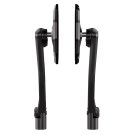HIGHSIDER pro Handlebar Mirror Victory-Slim Black (Pair)