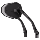 HIGHSIDER pro Handlebar Mirror Victory-Slim Black (Pair)