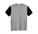 Men's Staple Colorblock Tee - Colorblocked - Heather Grey