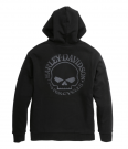 Men's Willie G Skull Zip Front Hoodie
