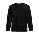 Men's Winged Bar & Shield Tee - Colorblocked - Black Beauty