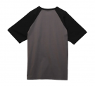 Men's Staple Winged Raglan - Colorblocked - Blackened Pearl
