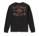 Men's Parts & Service Long Sleeve Thermal - Harley Black