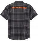 Harley-Davidson Shirt H-D Tech Coolmax Plaid grey