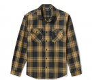 Men's H-D Standard Long Sleeve Plaid Shirt - Chicory & Harley Black