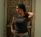 Women's Essential Ruched Top - Harley Black