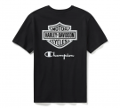 Champion x Harley-Davidson Fanatic Tee - Black & Silver Champion