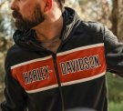 Men's H-D Trenton Deflector 2.0 Hooded Riding Fleece