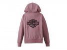 Special Bar and Shield Zip Front Hoodie