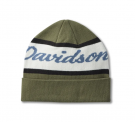 H-D Script Beanie - Grape Leaf