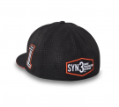 Screamin' Eagle Fitted Baseball Cap - Harley Black