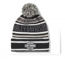 Harley-Davidson® Stripe Pom Beanie