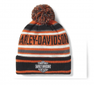 Harley-Davidson® Stripe Pom Beanie
