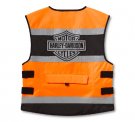 Men's H-D Hi-Vis Vest - Hi Vis Orange