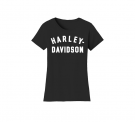 Women's Forever Racer Font Tee - Black Beauty