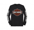 Men's Bar & Shield Long Sleeve Graphic Tee