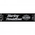 HD BUMPERSTICKER CHROME LG & SM