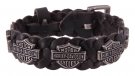 LÄDER ARMBAND B&S