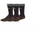 Harley-Davidson® Men's 3-Pack Black Rider Socks | Moisture-Wicking | Mid-Calf Fit