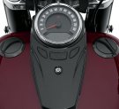 Flush-Mount Fuel Cap and Left Side Tank Cap Kit Black