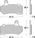 SBS Bromsbelägg Fram & Bak V-Rod/Touring 2008-