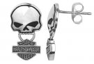 HD ÖRHÄNGE  skull/logga