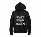 Harley-Davidson Women's Special Machinist Pullover Hoodie - Black Beauty