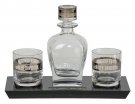 Harley-Davidson® Bar & Shield Logo Glass Decanter & Whiskey Glasses Set