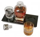 Harley-Davidson® Bar & Shield Logo Glass Decanter & Whiskey Glasses Set