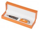 Harley-Davidson® Ride Free Black Ink Pen w/ Orange Gift Box