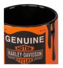 Harley-Davidson® Oil Can Drip Ceramic Mug