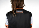 Women's Sleeve Stripe Bomber Jacket